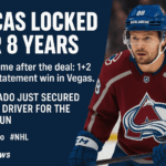 Necas locked for 8 years. First game after the deal: 1+2 and a statement win in Vegas