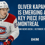 Oliver Kapanen is earning trust, minutes, and delivering results - 4 goals, 3 assists, and hard defensive work that coaches love.