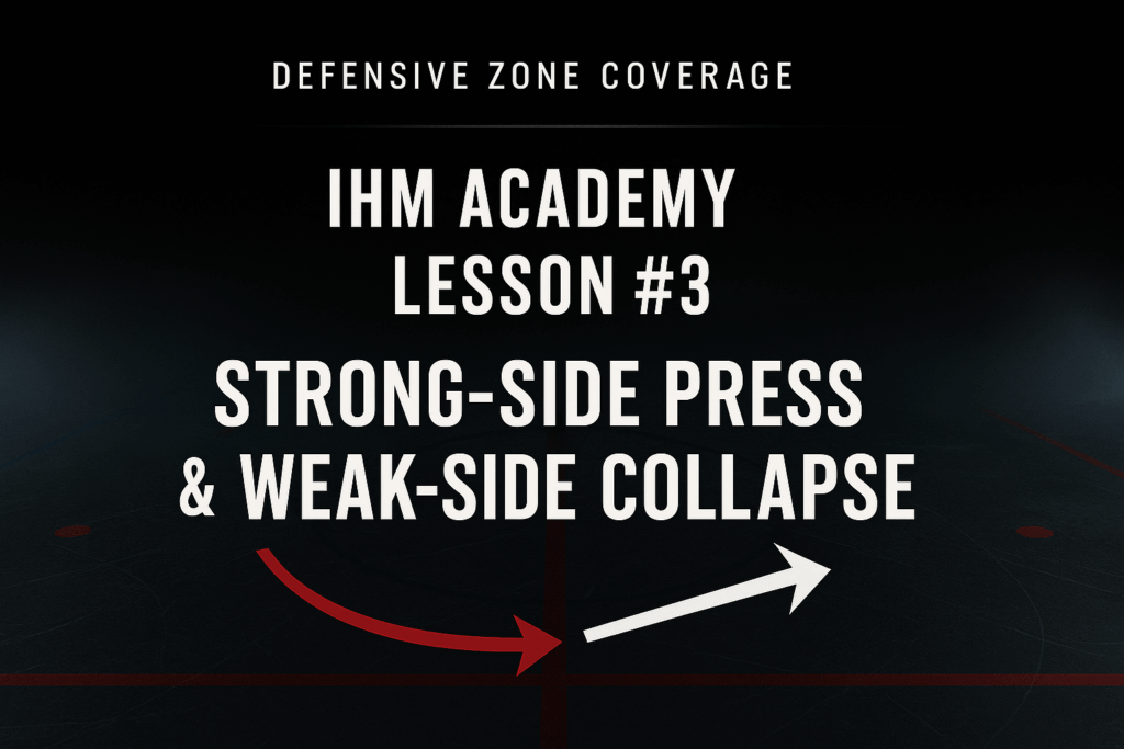 IHM Academy · Defensive Zone Coverage-Lesson #3