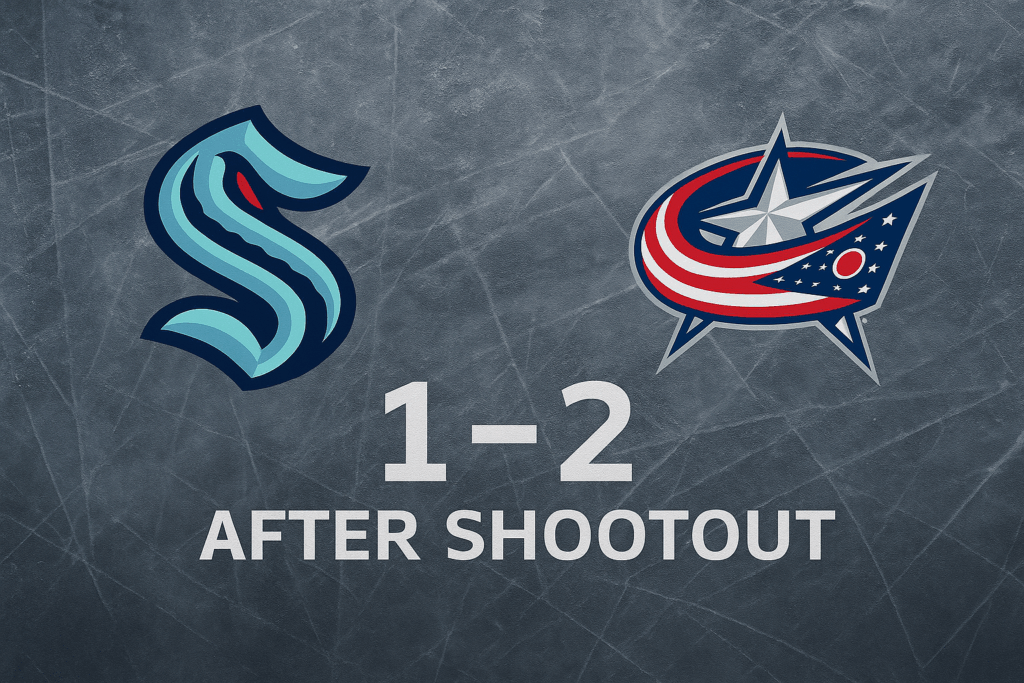 Seattle Kraken 1-2 <a href=