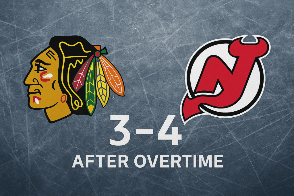 Chicago Blackhawks 3-4 New Jersey Devils (OT) - IHM Match Recap IHM