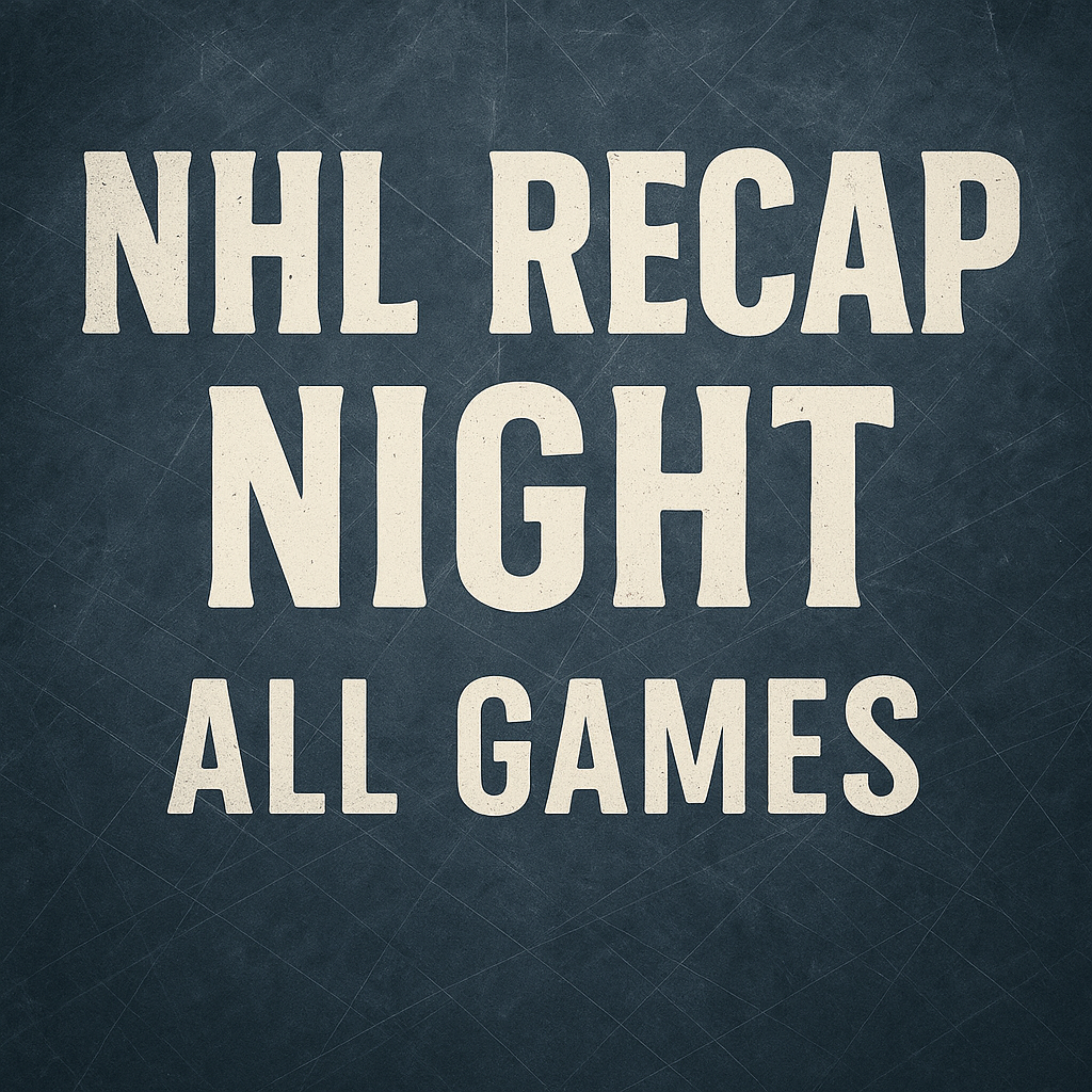NHL Recap - Three Games, Two Overtimes, One Shootout | IHM News