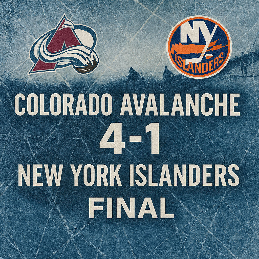 Colorado Avalanche 4-1 New York Islanders: Makar leads statement home win | IHM News