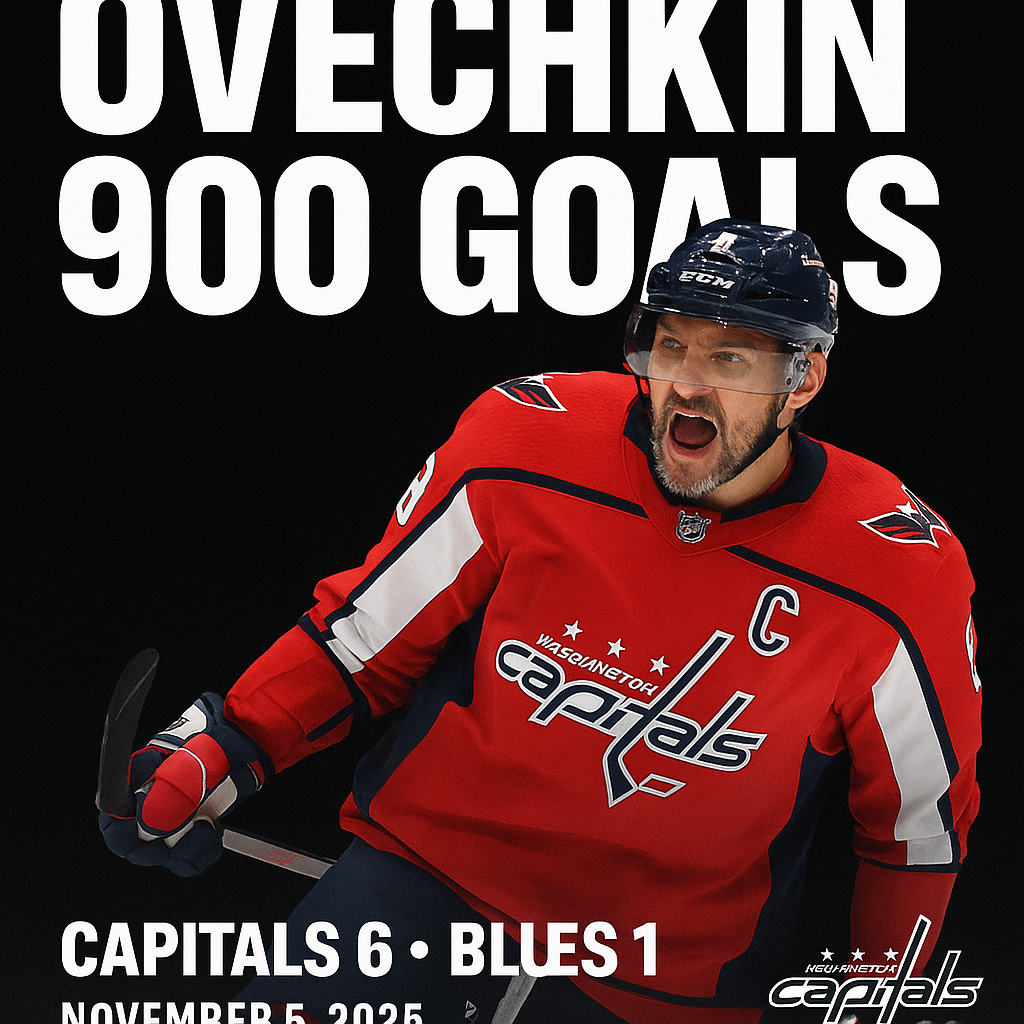 Alex Ovechkin scores his 900th NHL goal with the Washington Capitals | IHM News