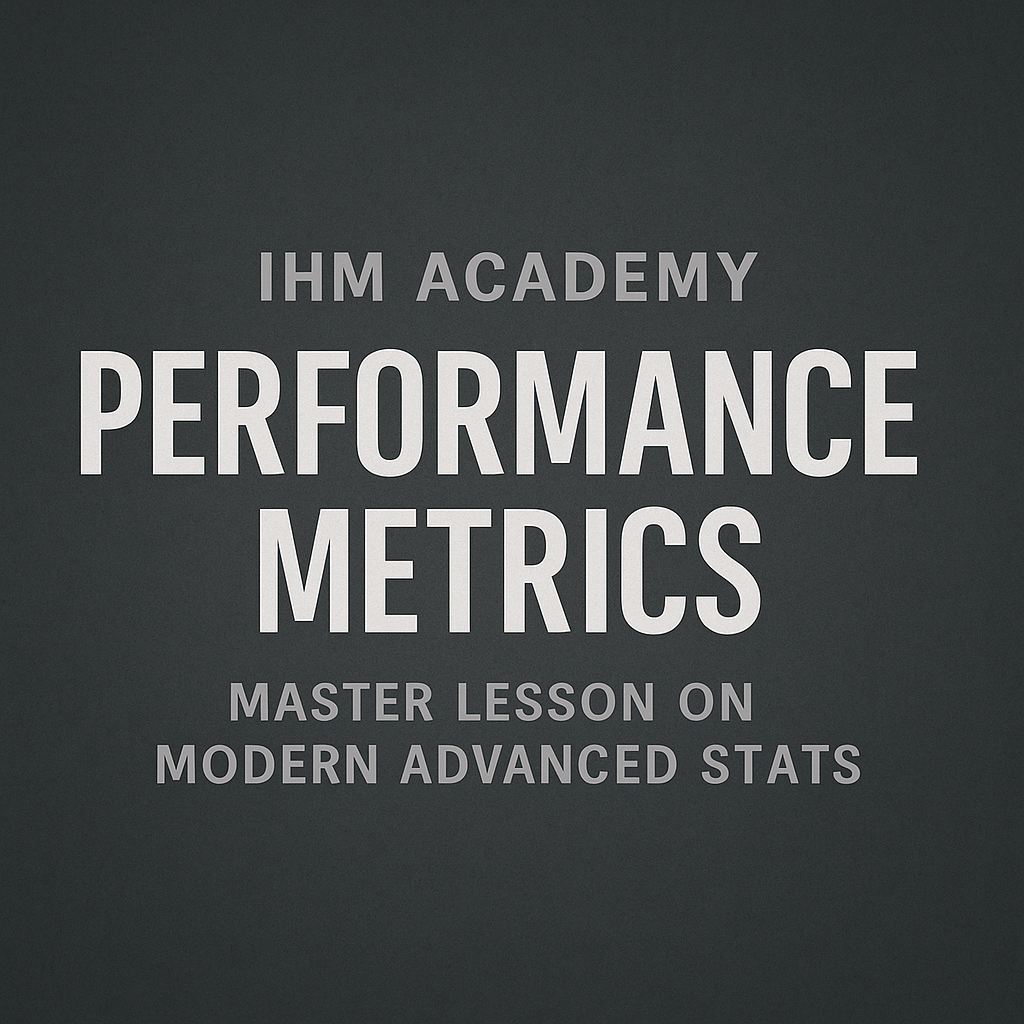 Performance Metrics Master Lessons | IHM Academy