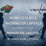 Minnesota Wild vs Washington Capitals Preview | NHL Analysis 17 December 2025