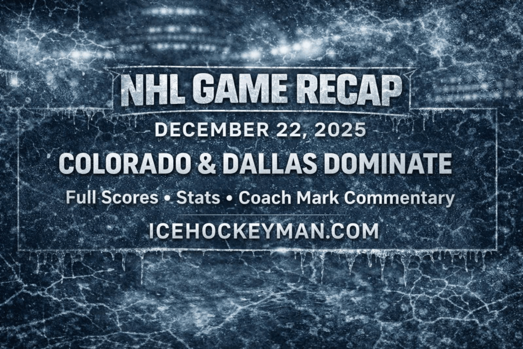 NHL Daily Recap - December 22, 2025 | IHM News