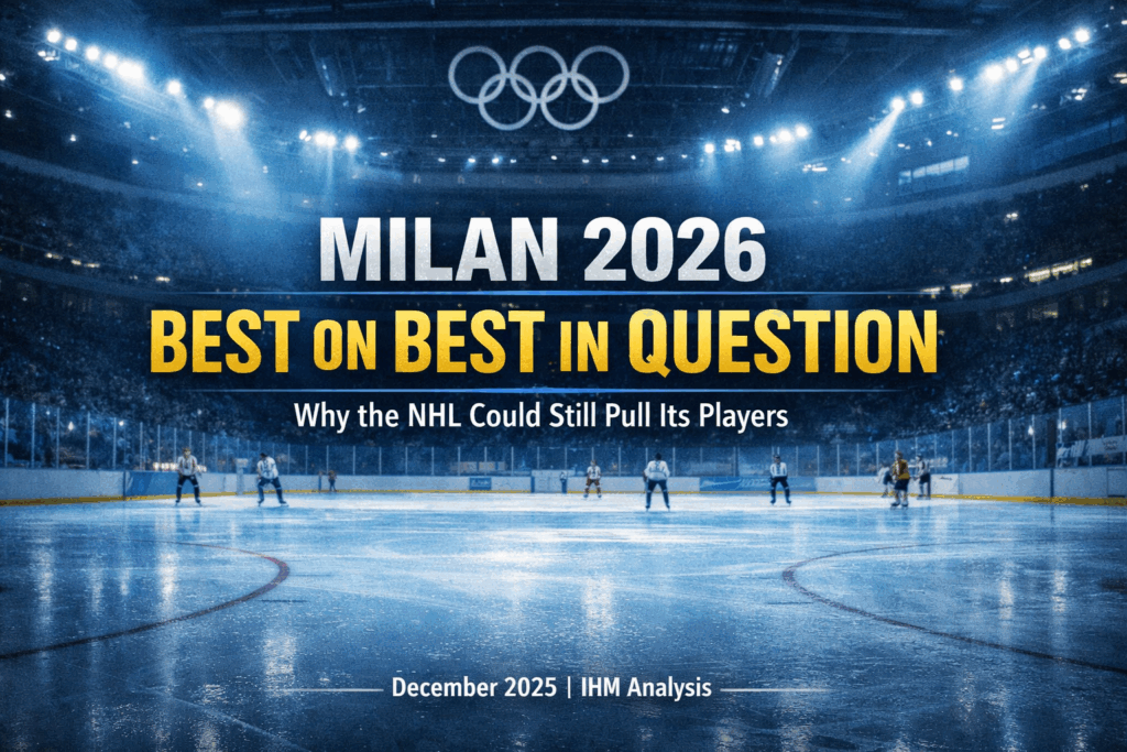 Milan 2026 in Trouble? Why the NHL Could Still Pull Its Players | IHM News