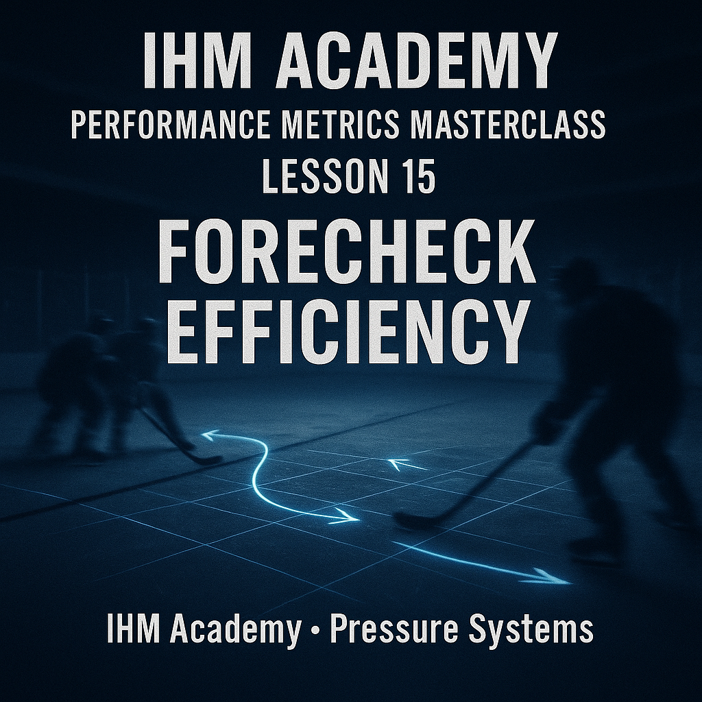IHM Academy · Performance Metrics Masterclass - Lesson 15