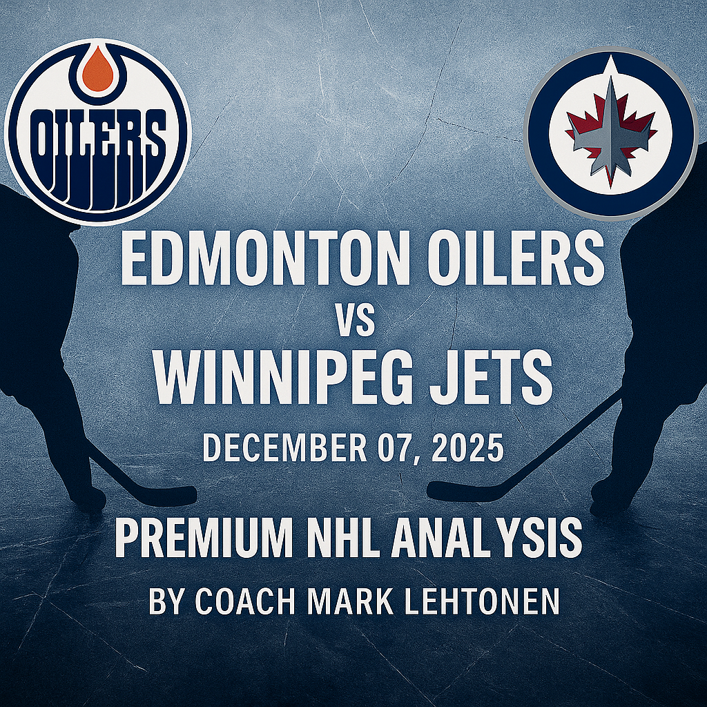 Edmonton Oilers vs Winnipeg Jets: Premium NHL Analysis Teaser
