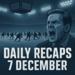 NHL Daily Recap - December 7, 2025 | IHM Game Flow & Coach Mark Bench Notes