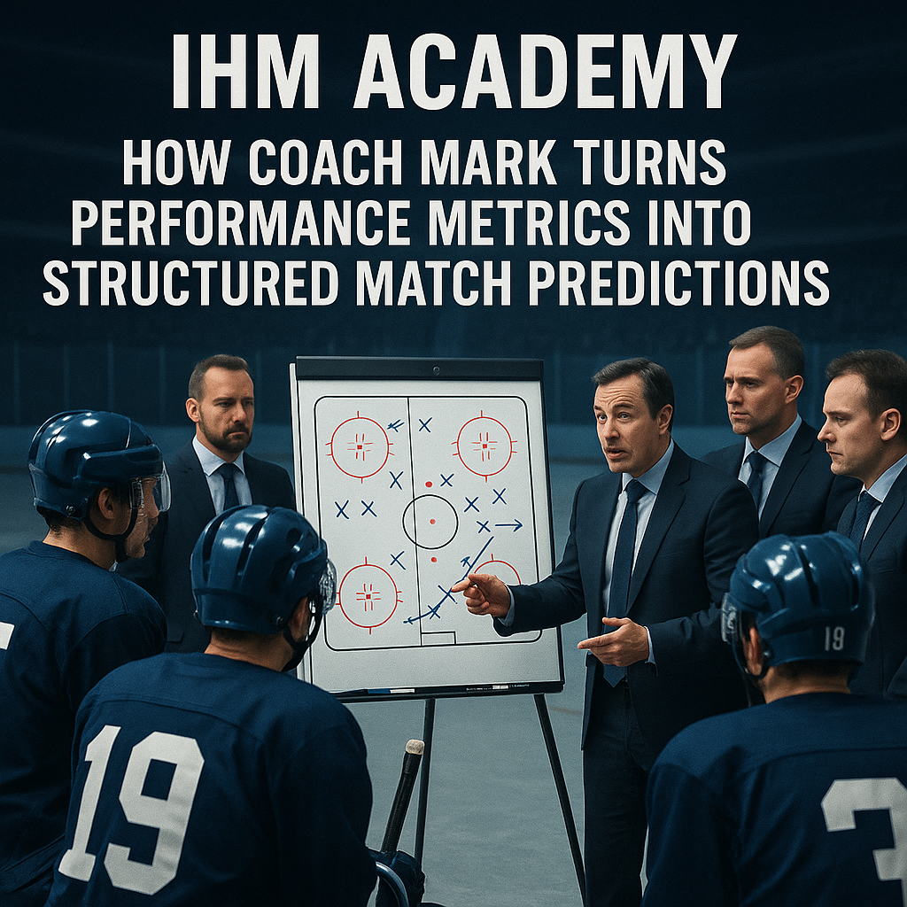 IHM Academy · Performance Metrics - How Coach Mark Lehtonen Turns Performance Metrics Into Structured Match Verdicts