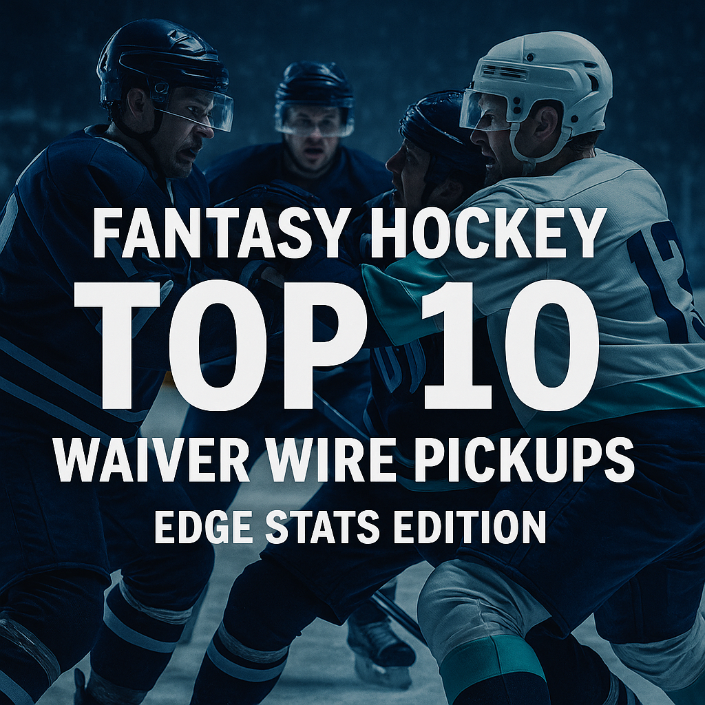 Fantasy Hockey Waiver Wire Top 10 - IHM Metrics Edition (December 2025) - IHM News