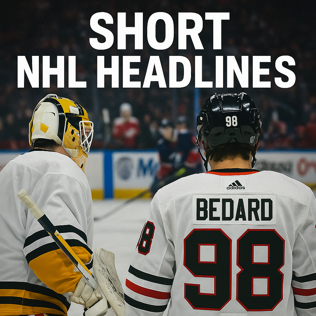NHL Quick News - December 8-9, 2025 - IHM News