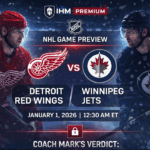 Detroit Red Wings vs Winnipeg Jets Preview | Jan 1, 2026 | IHM Premium NHL Analysis