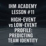 Performance Metrics Masterclass - Lesson 11 High-Event vs Low-Event Hockey: Identifying Team Identity Through Metrics