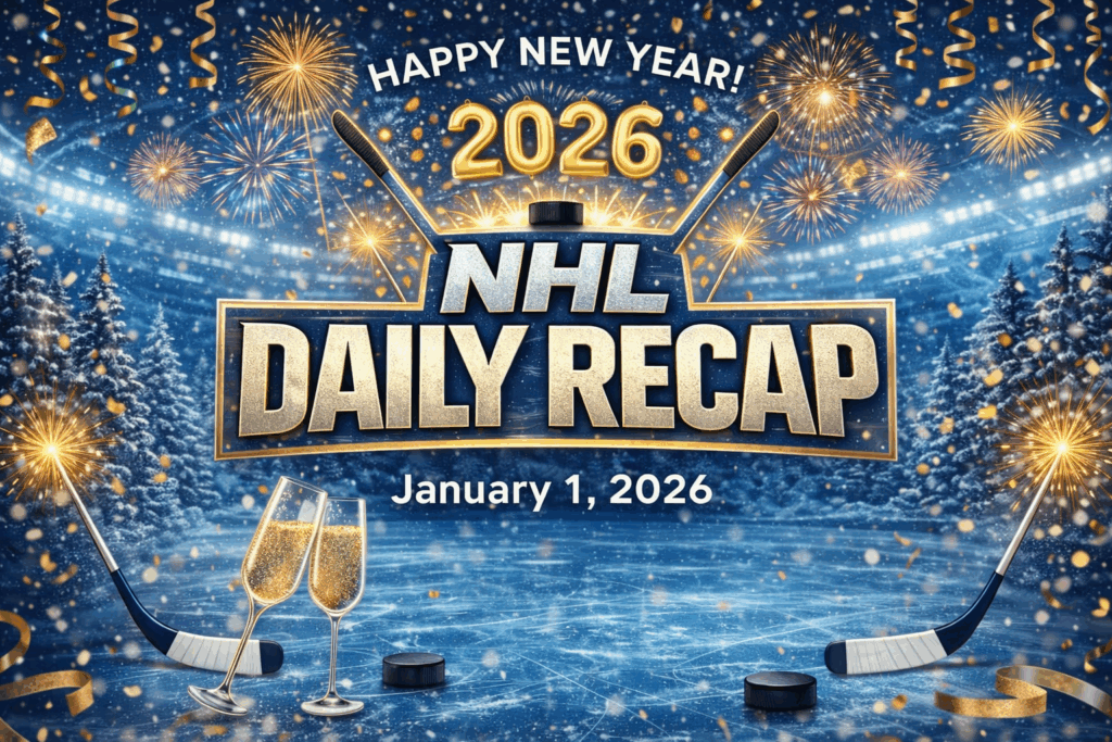 NHL DAILY RECAP | January 1, 2026 | IHM News