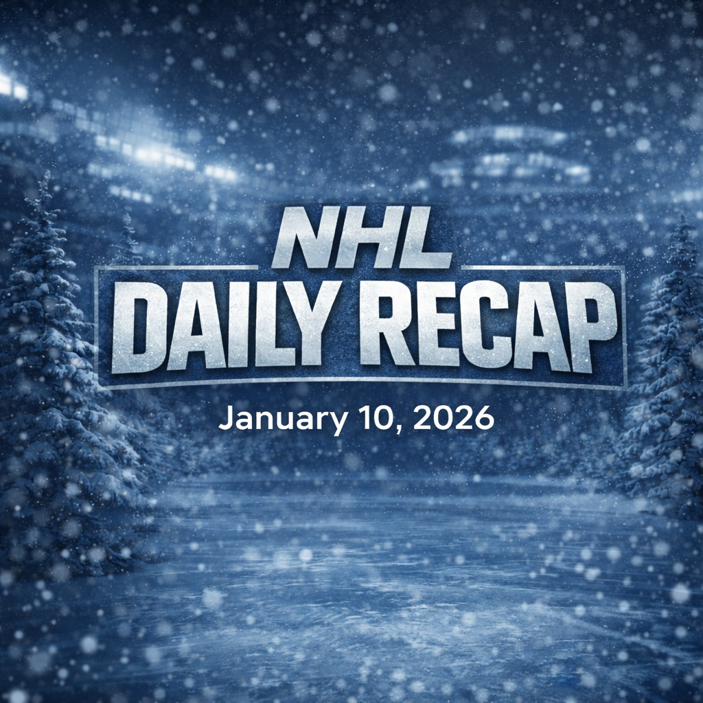 NHL Daily Recap | January 10, 2026 | IHM News