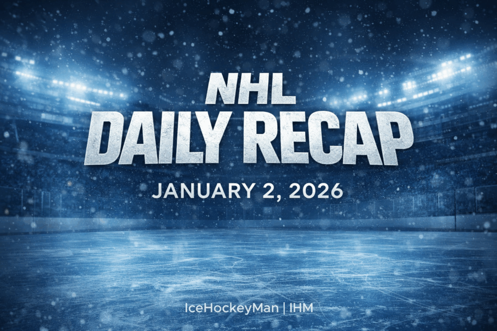 NHL DAILY RECAP | January 2, 2026 | IHM News