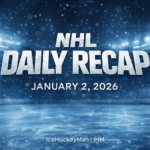 NHL DAILY RECAP | January 2, 2026 | IHM News