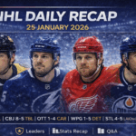 IHM NHL DAILY RECAP | 25 January 2026 | IHM News