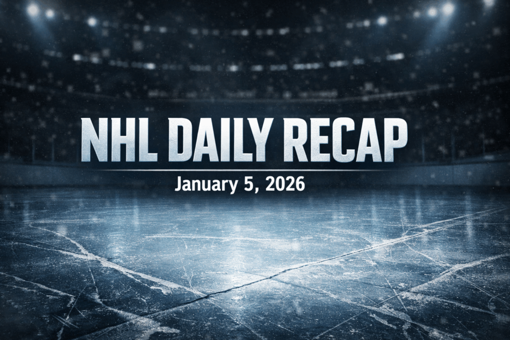 NHL DAILY RECAP | January 5, 2026 | IHM News