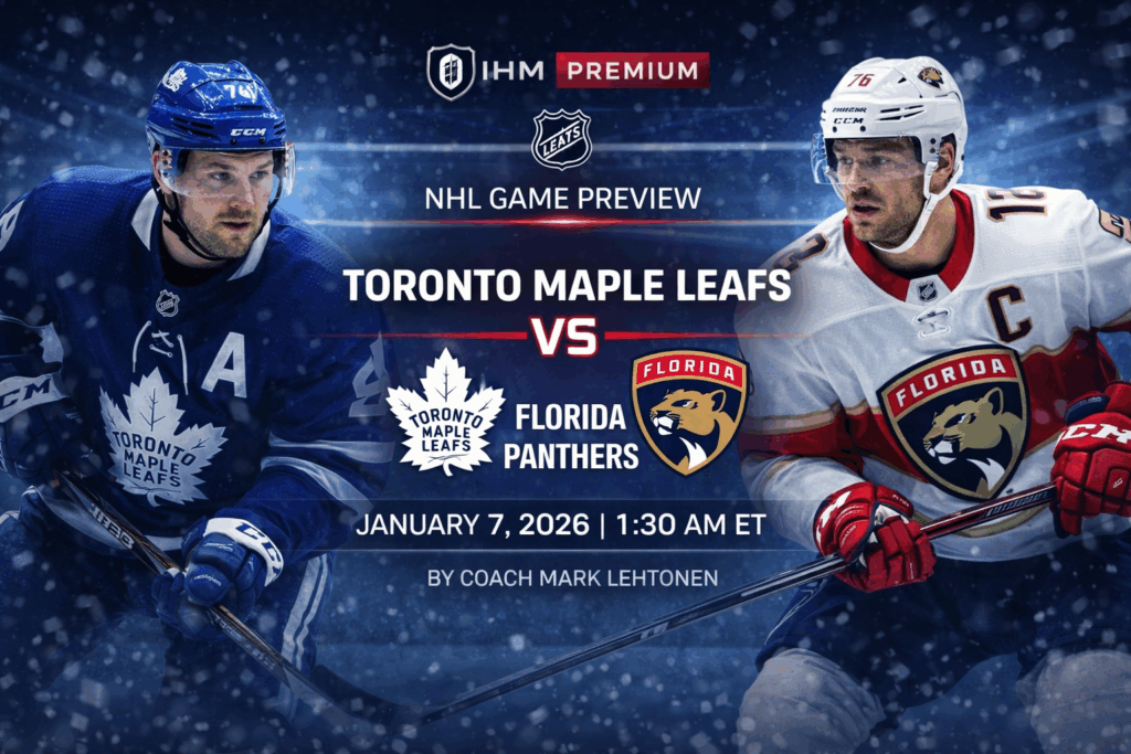 NHL Preview: Toronto Maple Leafs vs Florida Panthers | Jan 7, 2026 | IHM Premium NHL
