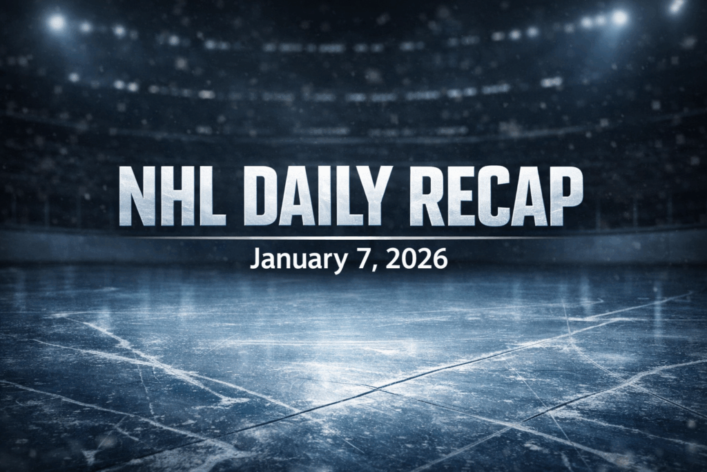 NHL DAILY RECAP - January 7, 2026 | 5 Games | IHM News