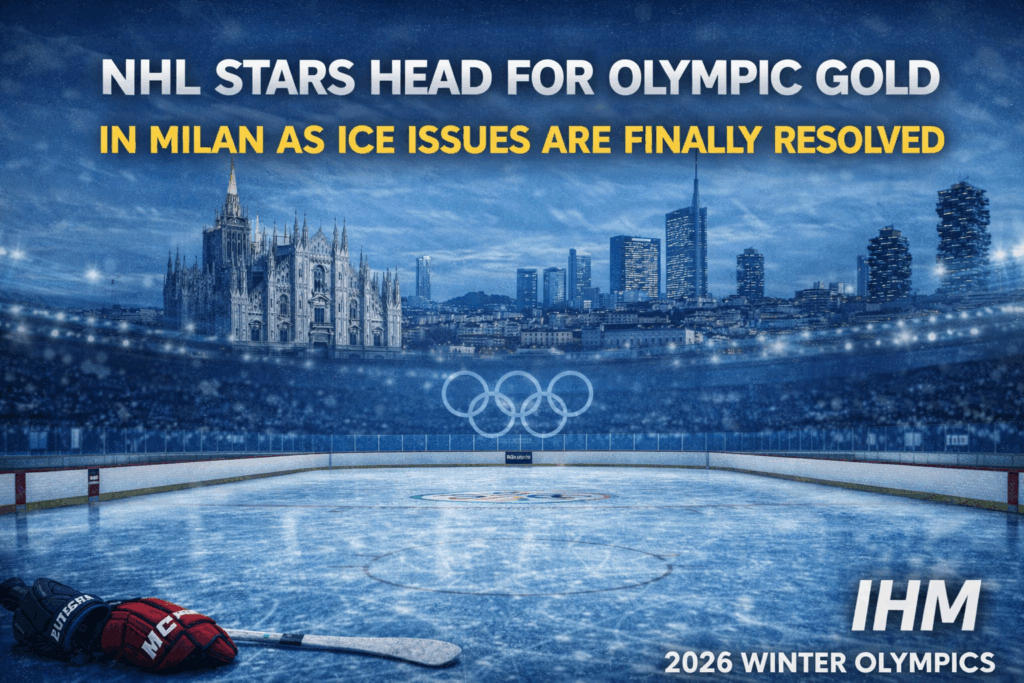NHL Stars Set for Olympic Return as Milan Ice Issues Resolved | IHM News