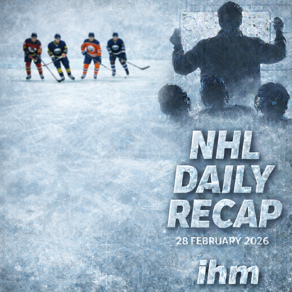 NHL Recap Feb 28, 2026 | IHM