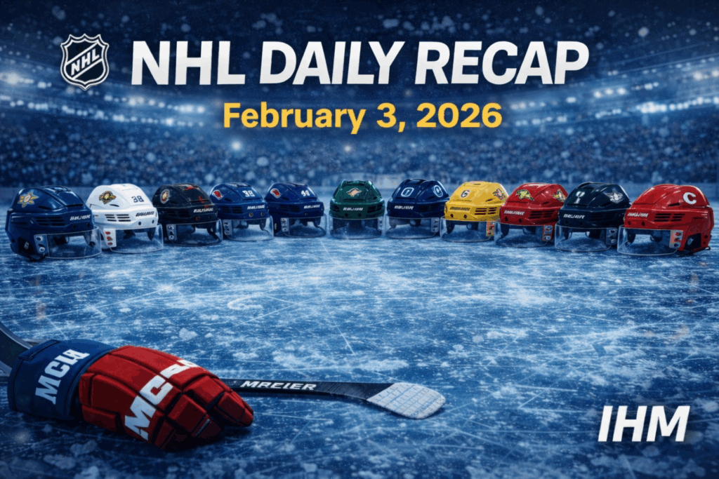IHM NHL DAILY RECAP | February 3, 2026