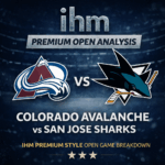 Colorado Avalanche vs San Jose Sharks - IHM Premium Open Analysis | Feb 5, 2026 | IHM Premium Open Analysis