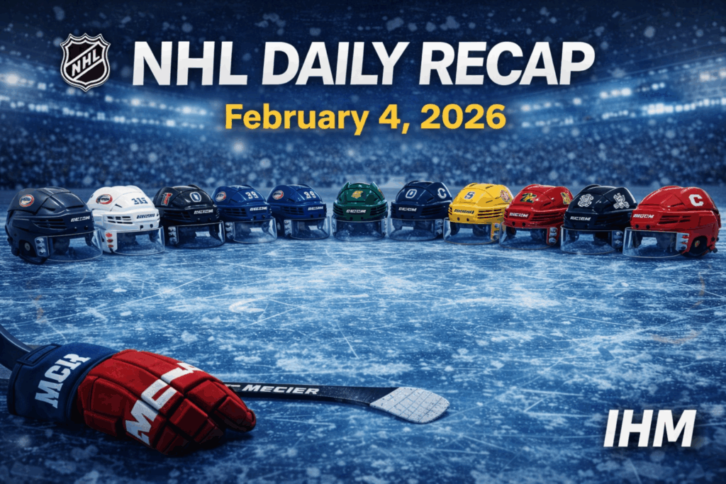 IHM NHL Daily Recap - February 4, 2026