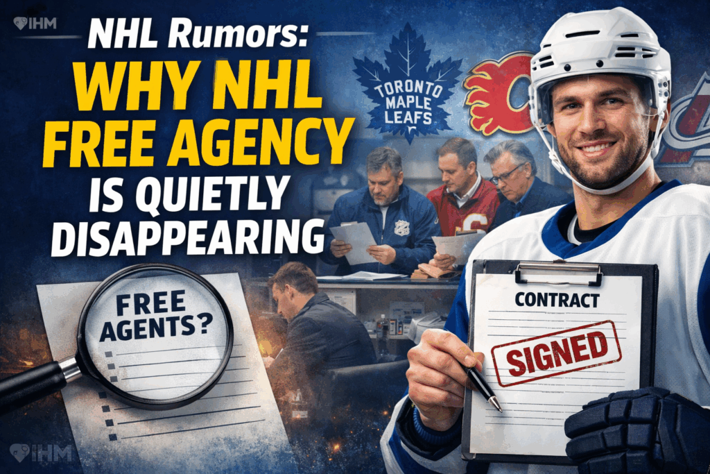 NHL Rumors: Are NHL Teams Killing Free Agency?