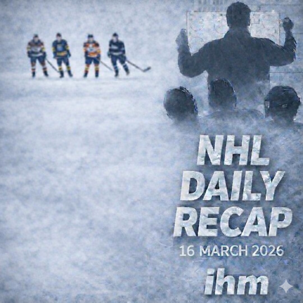 NHL Daily Recap - March 16, 2026