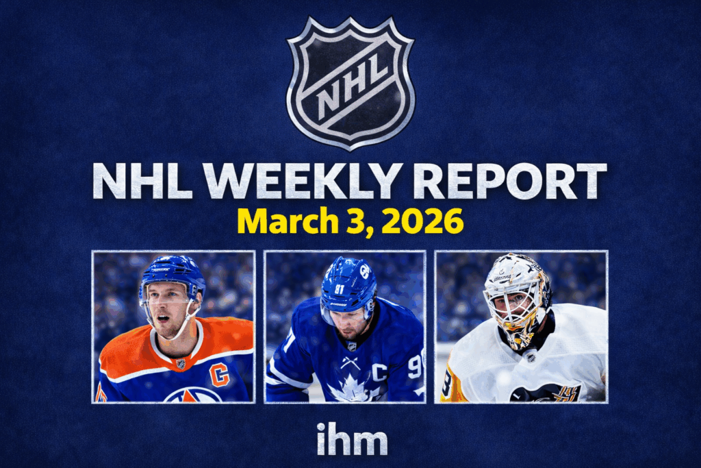 NHL Weekly Report - March 3 | IHM