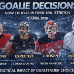 NHL Goalie Decisions - Late Season Impact