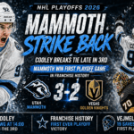 Mammoth Strike Back - Utah Levels Series Against Vegas | IHM