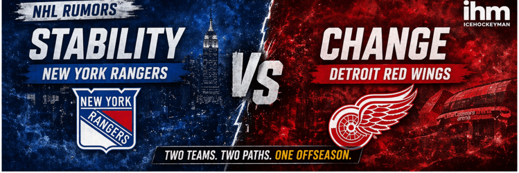 Rangers Red Wings Strategy