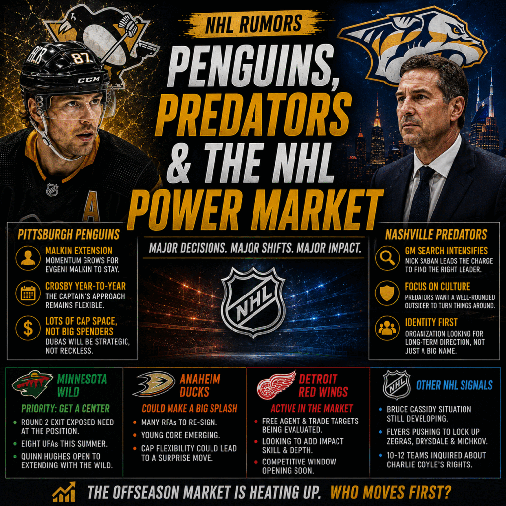 Penguins Predators Power Market