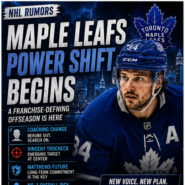 NHL Rumors: Massive Power Shift Begins Inside the Toronto Maple Leafs
